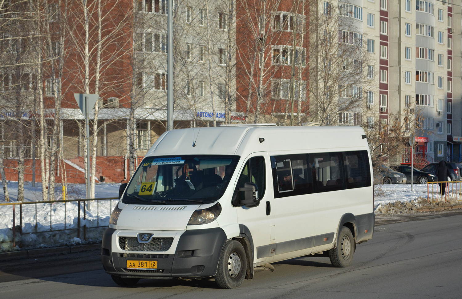 Тюменская область, Нижегородец-2227SK (Peugeot Boxer) № АА 381 72