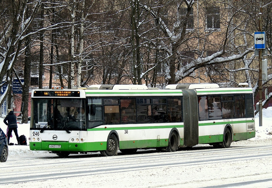 Вологодская область, ЛиАЗ-6213.21 № 0246