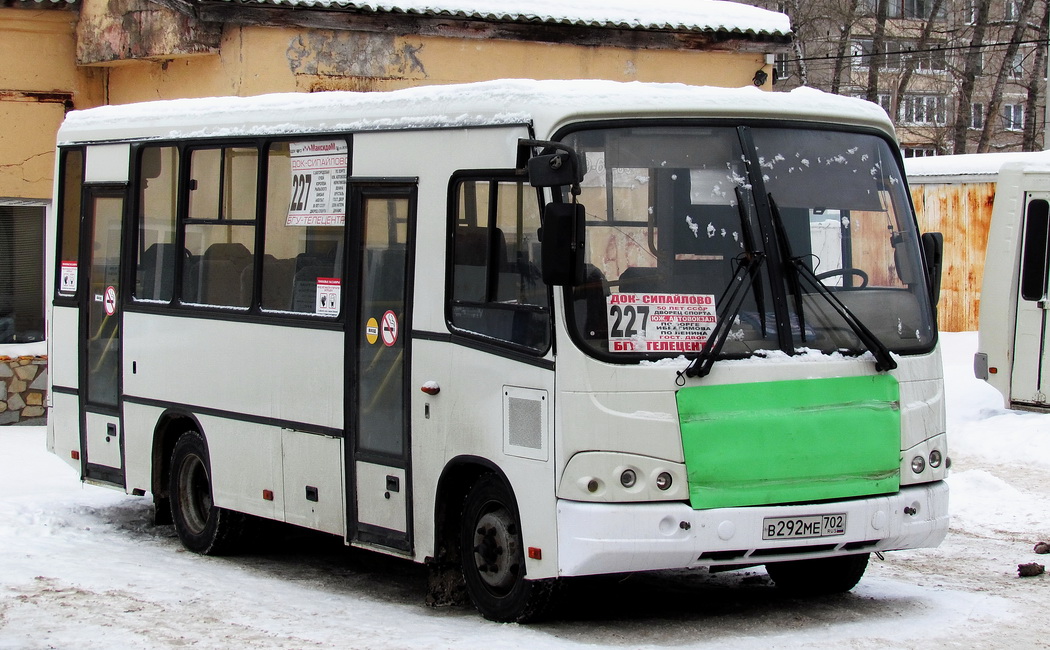 Башкортостан, ПАЗ-320402-03 № В 292 МЕ 702