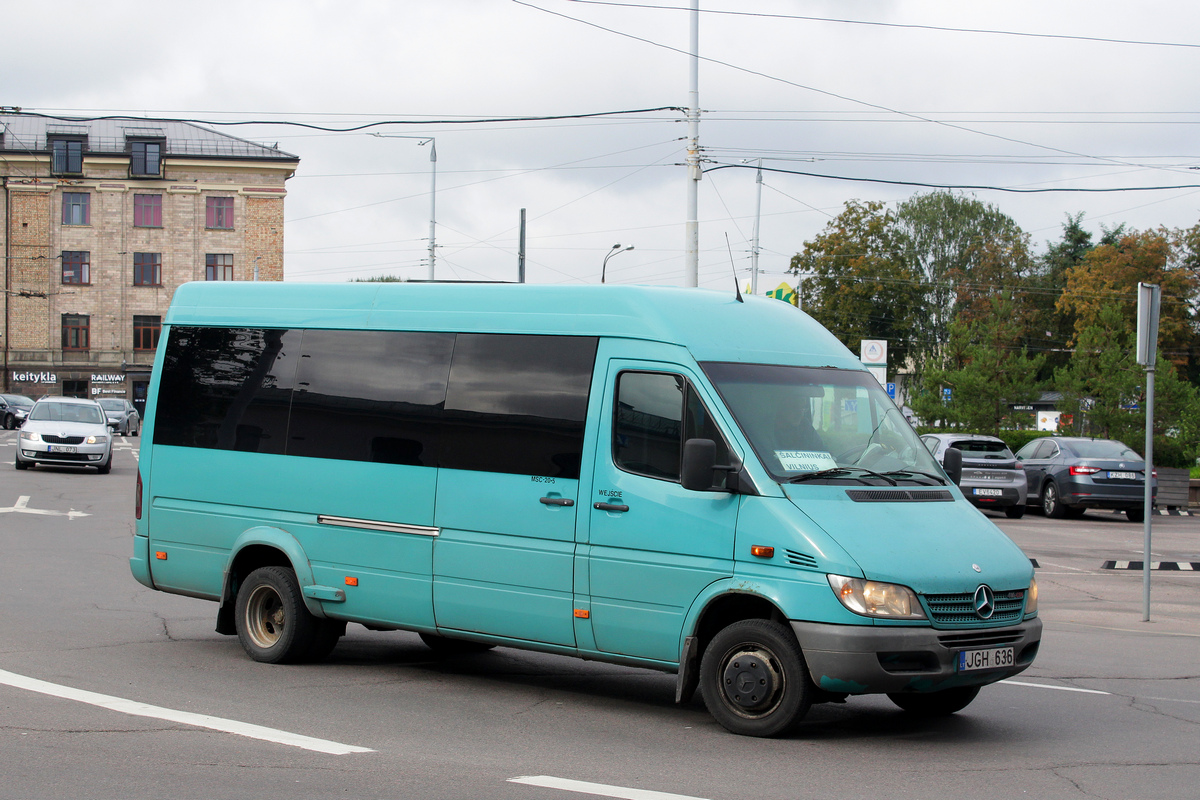 Литва, Mercedes-Benz Sprinter W904 416CDI № JGH 636