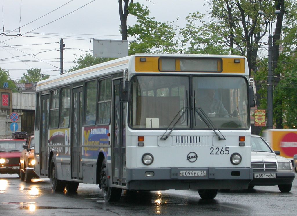 Санкт-Петербург, ЛиАЗ-5256.25 № 2265