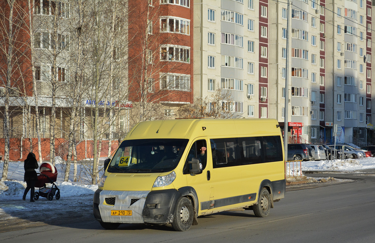 Тюменская область, Нижегородец-2227SK (Peugeot Boxer) № АР 210 72