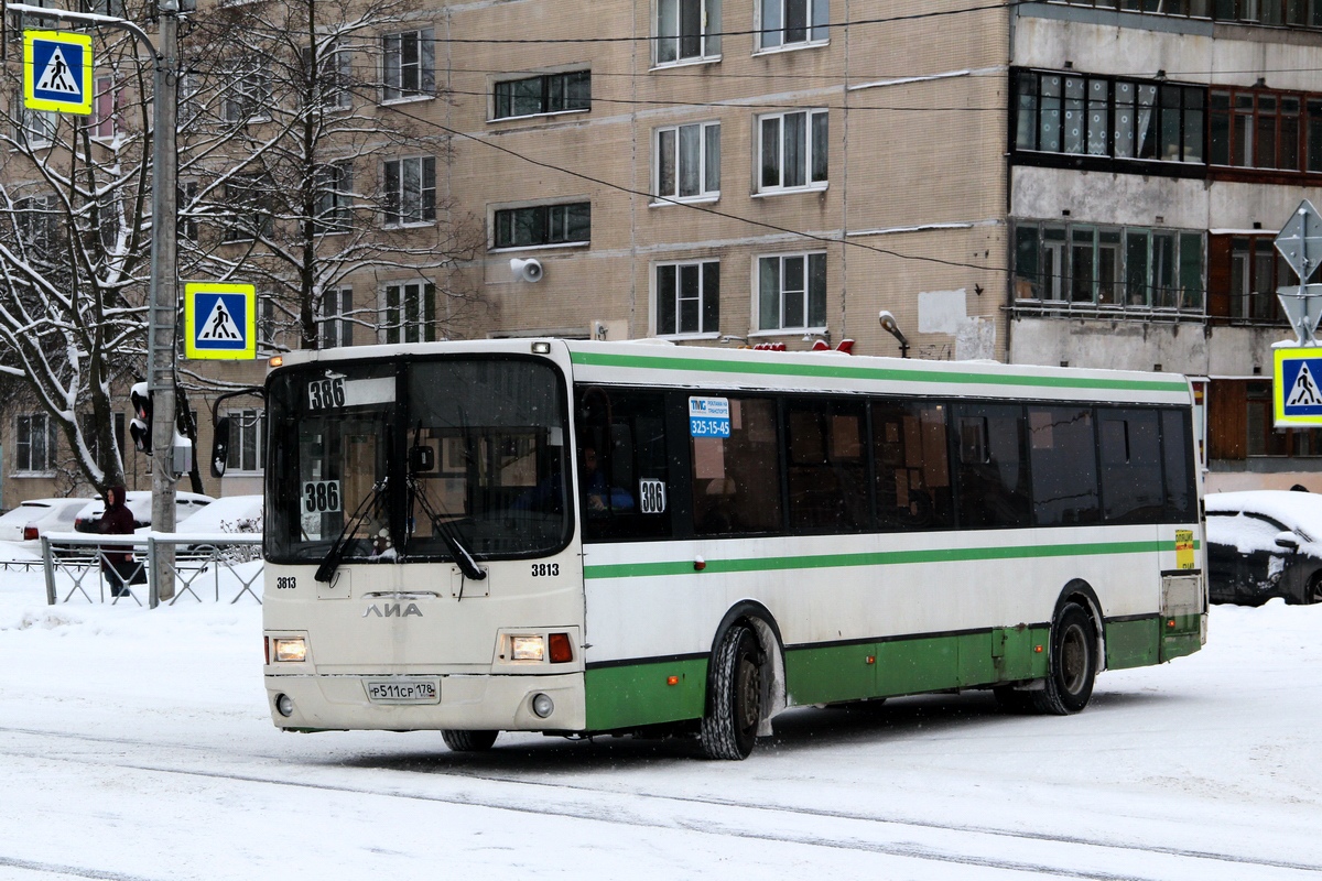 Санкт-Петербург, ЛиАЗ-5293.60 № 3813