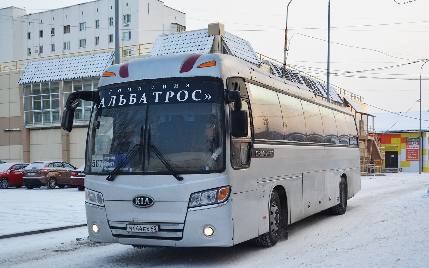 Курганская вобласць, Kia KM959S Granbird Parkway № М 444 ЕХ 45