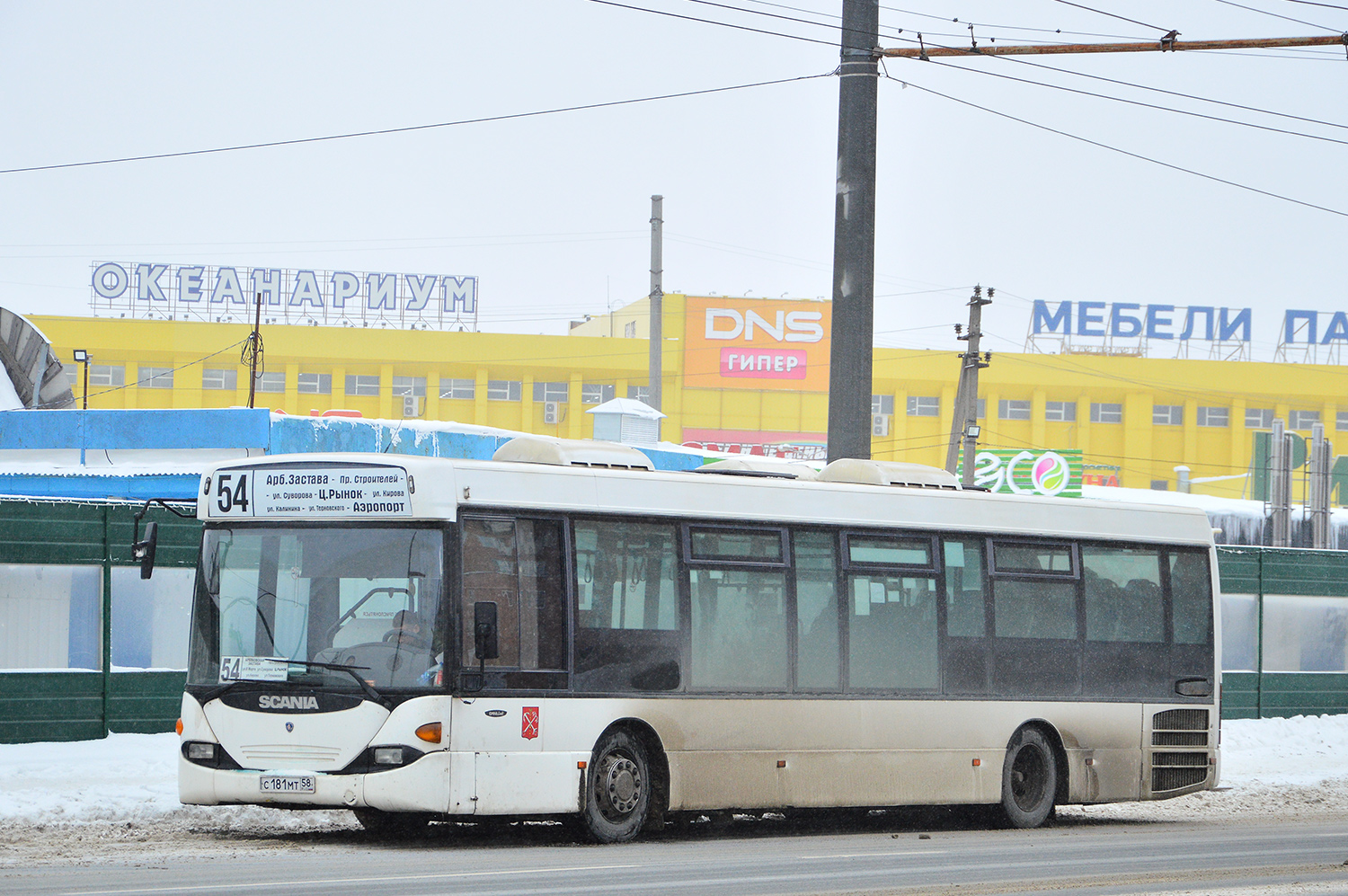 Пензенская область, Scania OmniLink I (Скания-Питер) № С 181 МТ 58