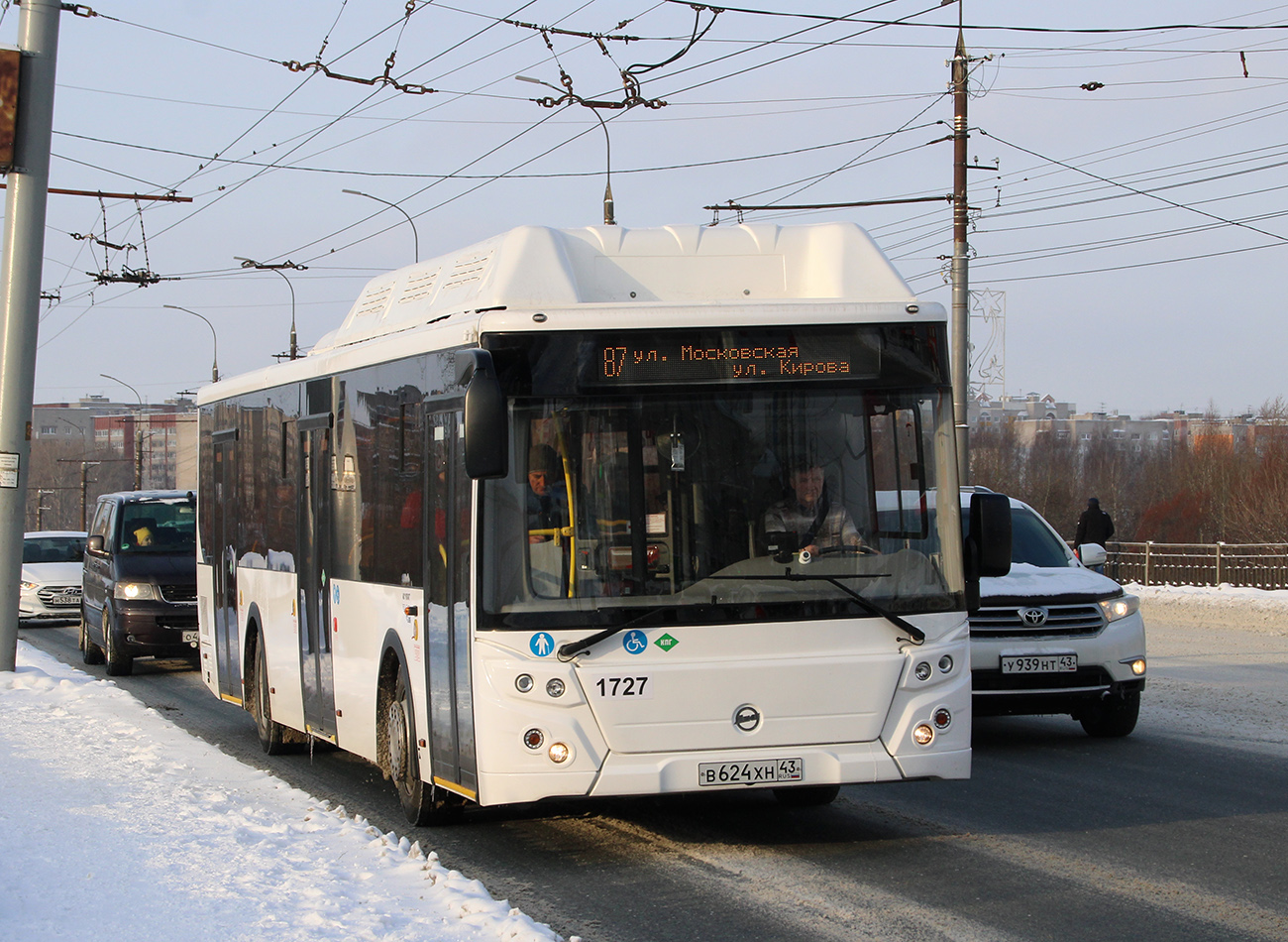 Кировская область, ЛиАЗ-5292.67 (CNG) № х727