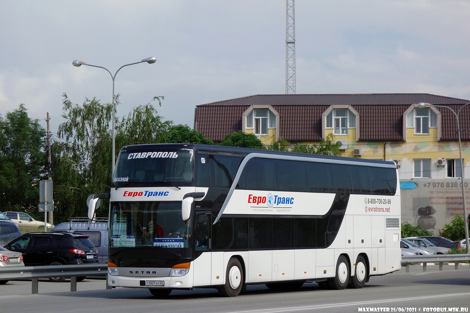 Ставропольский край, Setra S431DT № 007 Ставропольский край, Setra S431DT № 007