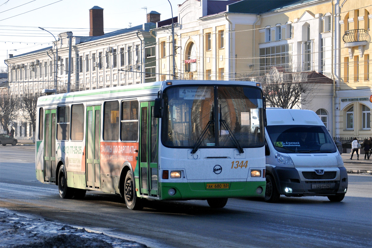 Рязанская область, ЛиАЗ-5256.25 № 1344