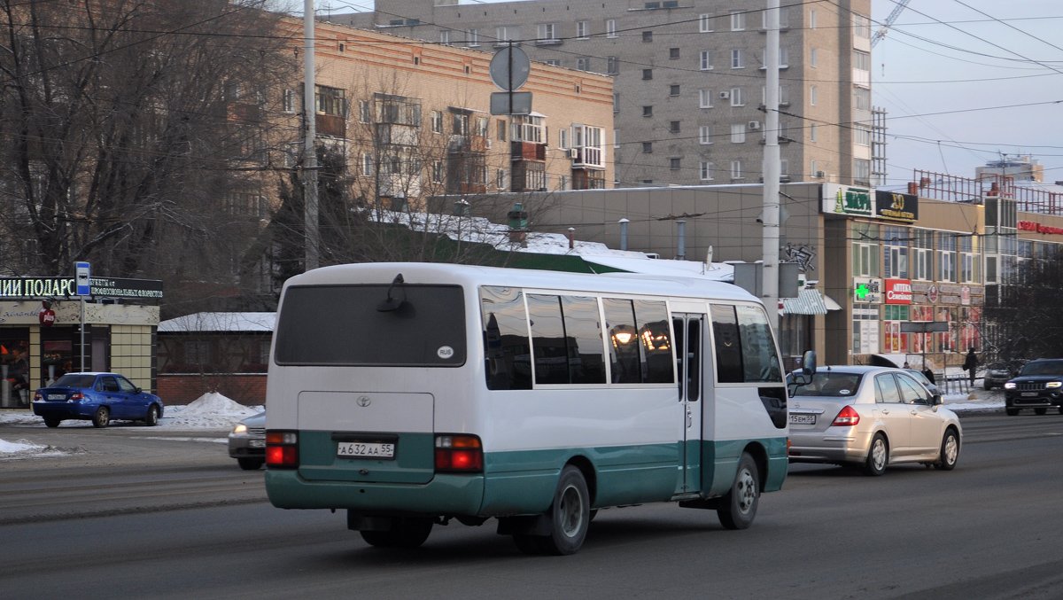 Омская область, Toyota Coaster (III B40/B50) № А 632 АА 55