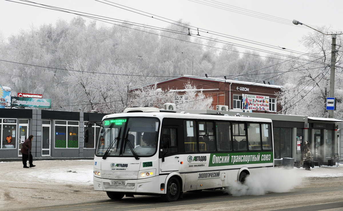 Омская область, ПАЗ-320414-04 "Вектор" (1-2) № 7593