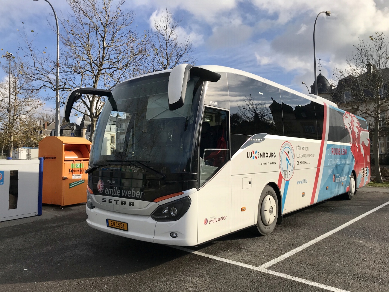 Люксембург, Setra S516MD № EW 1531