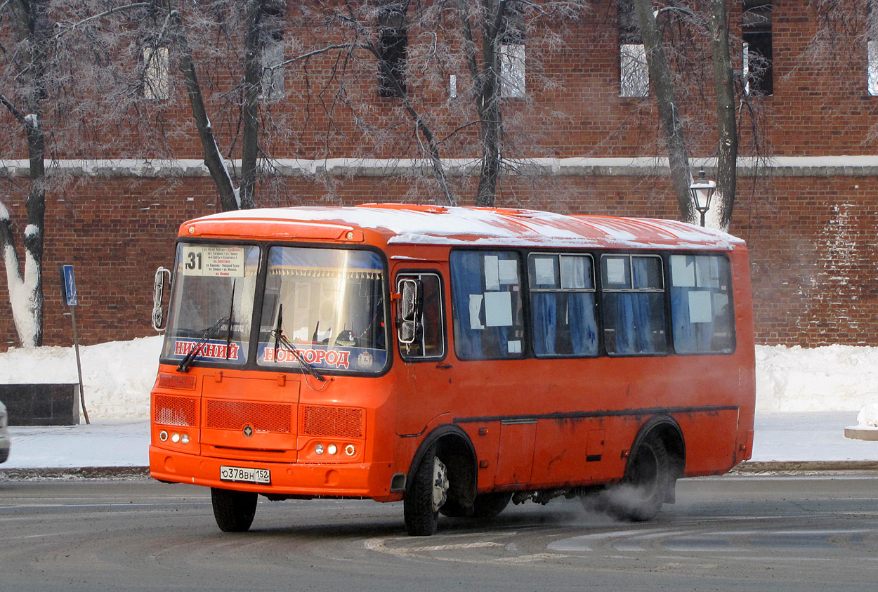 Nizhegorodskaya region, PAZ-32054 Nr. О 378 ВН 152
