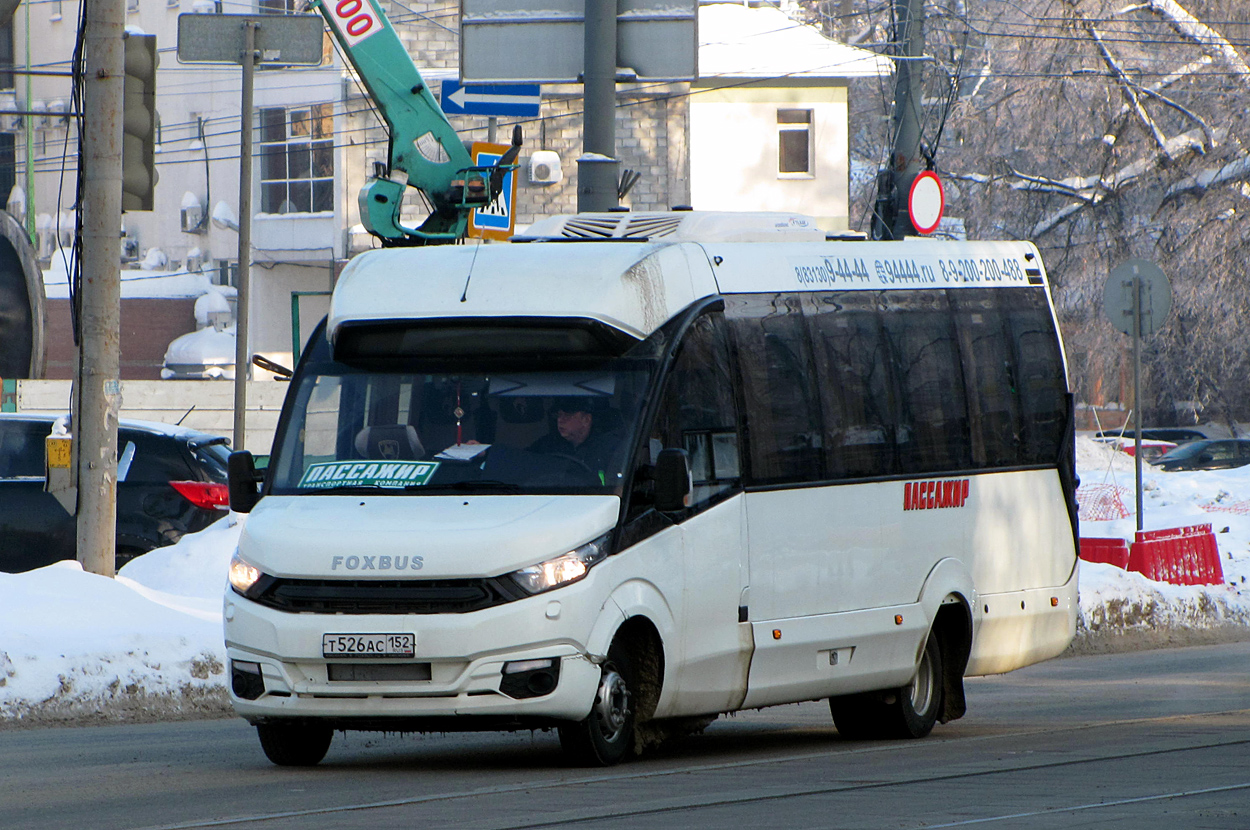 Нижегородская область, FoxBus 62412-01 № Т 526 АС 152