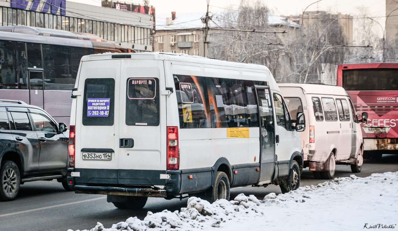 Новосибирская область, Нижегородец-2227UT (IVECO Daily) № В 353 НО 154