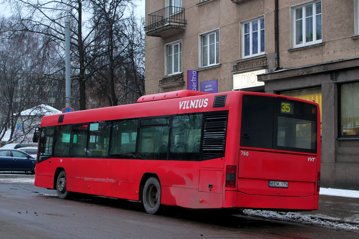 Литва, Volvo 7700 № 760