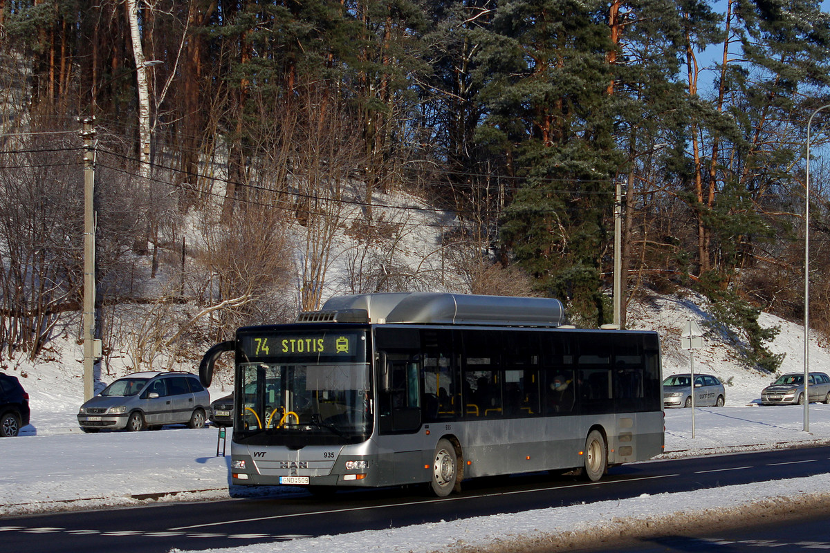 Литва, MAN A21 Lion's City NL273 CNG № 935