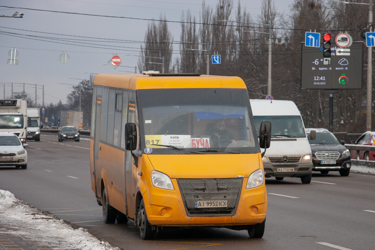 Киевская область, Рута 22 № AI 9952 KX