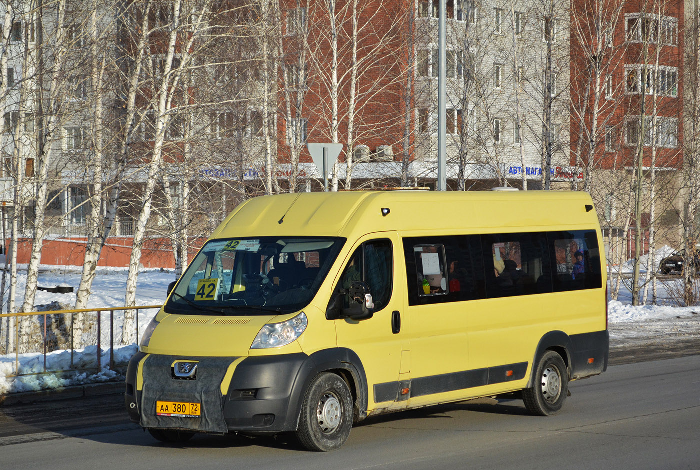 Тюменская область, Нижегородец-2227SK (Peugeot Boxer) № АА 380 72