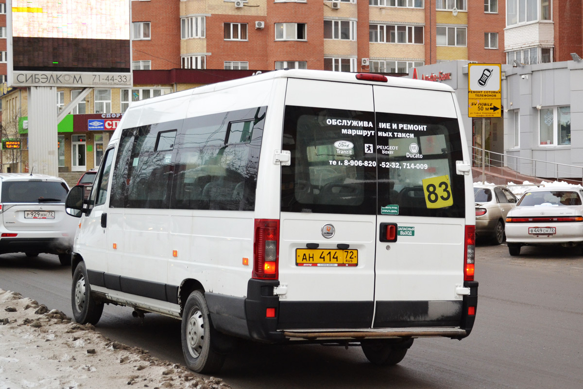 Тюменская область, FIAT Ducato 244 CSMMC-RLL, -RTL № АН 414 72