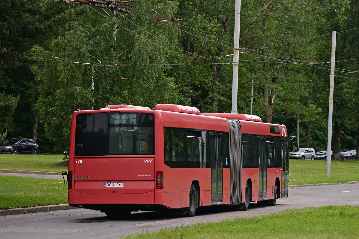 Lietuva, Volvo 7700A № 778