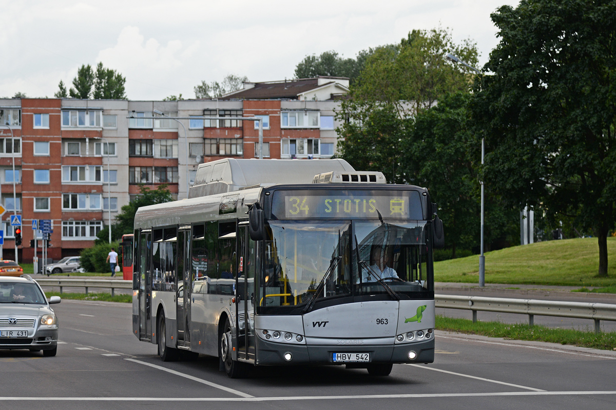 Литва, Solaris Urbino III 12 CNG № 963