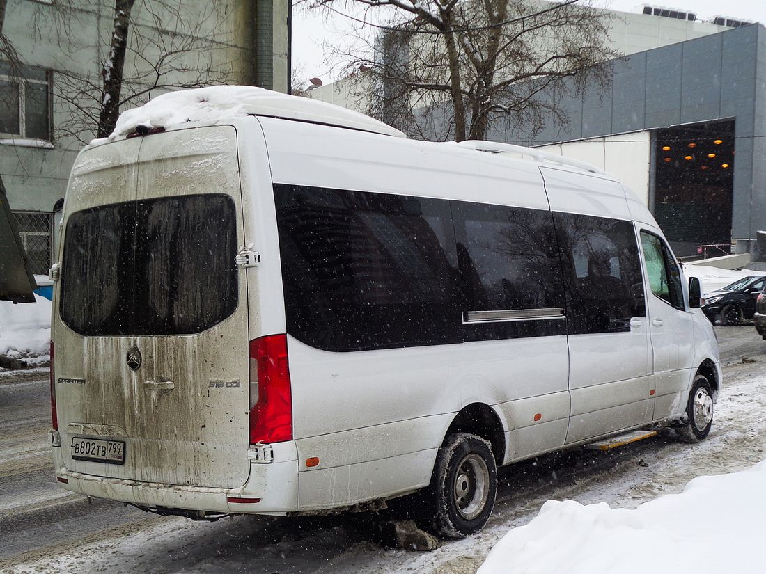 Москва, Mercedes-Benz Sprinter W907 516CDI № В 802 ТВ 799