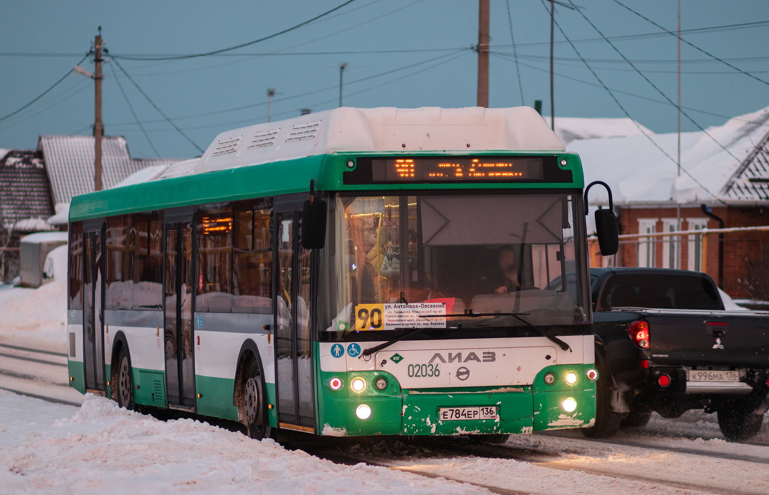 Воронежская область, ЛиАЗ-5292.67 (CNG) № 02036