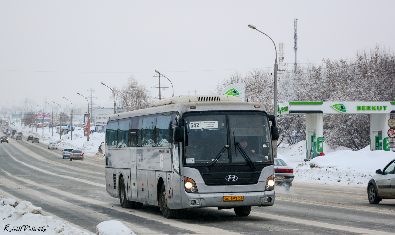 Кемеровская область - Кузбасс, Hyundai Universe Space Luxury № 244