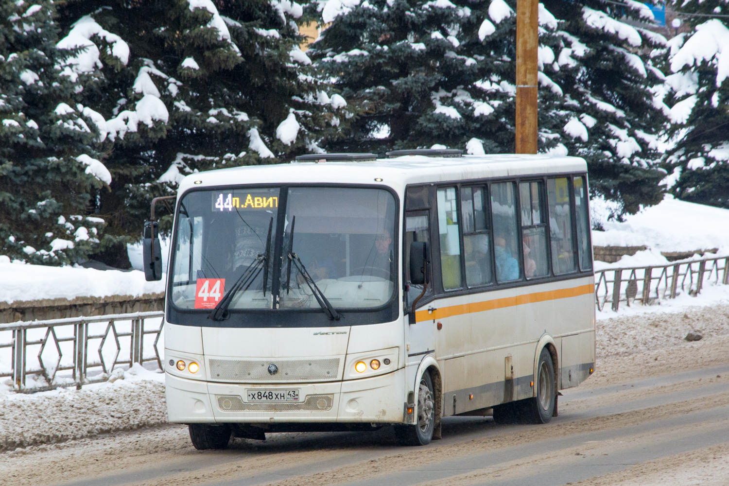 Кировская область, ПАЗ-320412-05 "Вектор" № Х 848 ХН 43