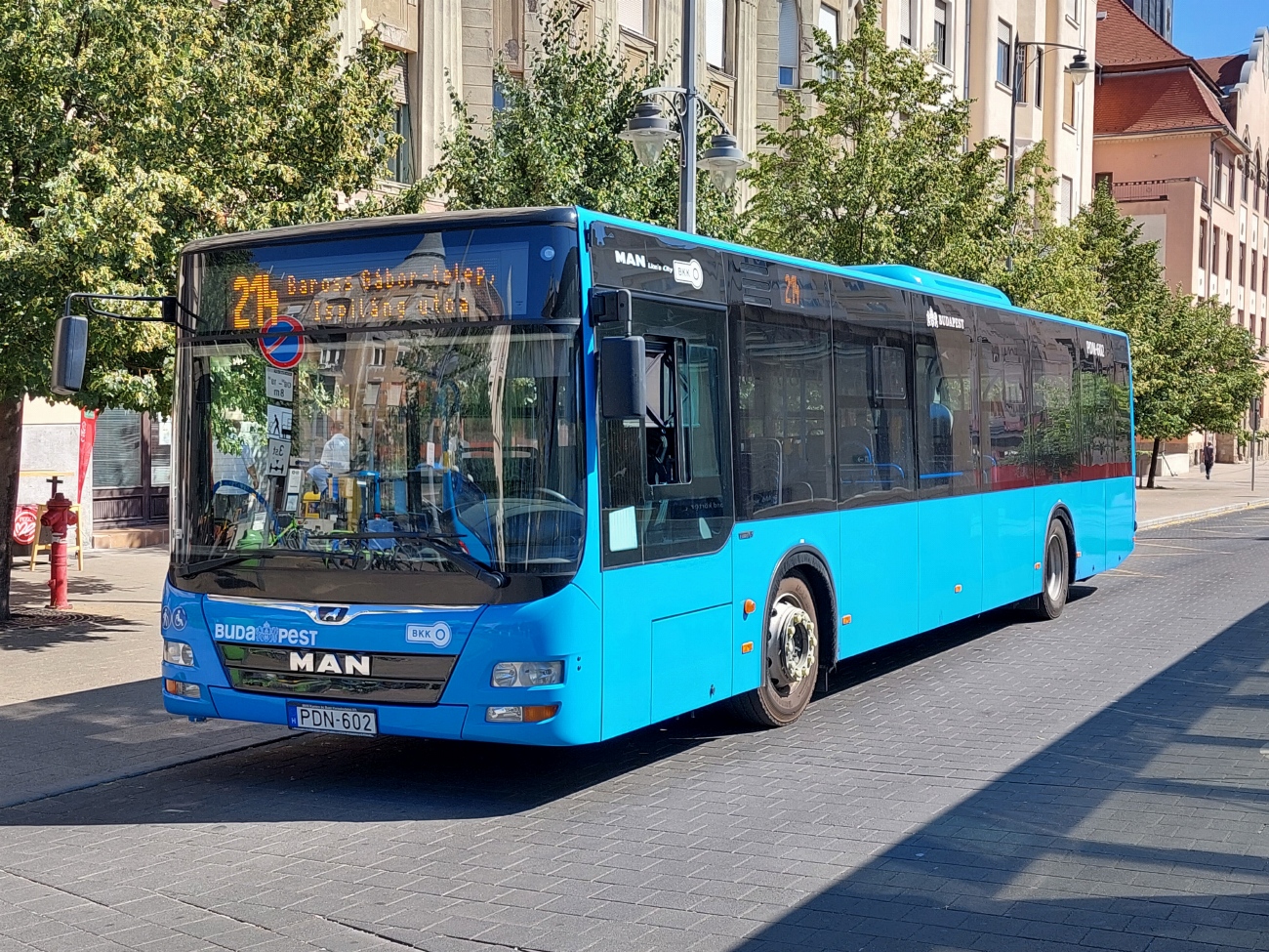 Magyarország, MAN A21 Lion's City NL283 sz.: PDN-602