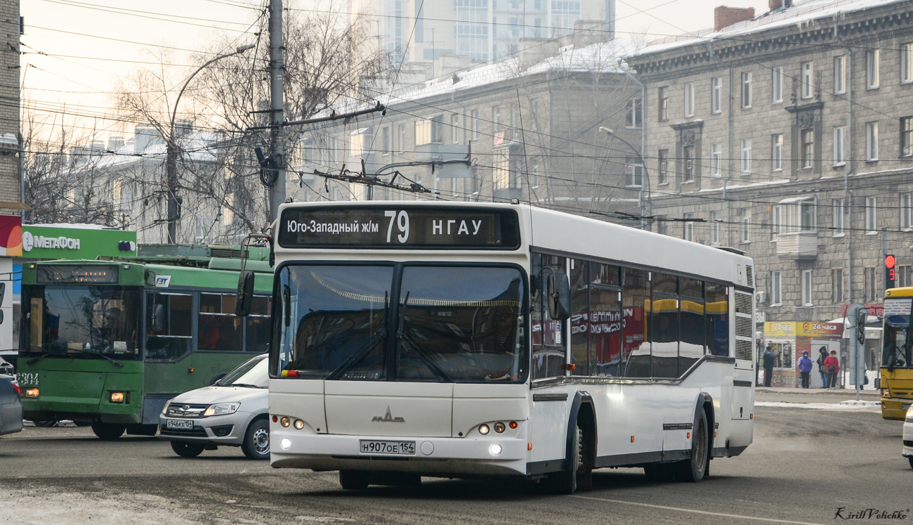 Новосибирская область, МАЗ-103.469 № Н 907 ОЕ 154