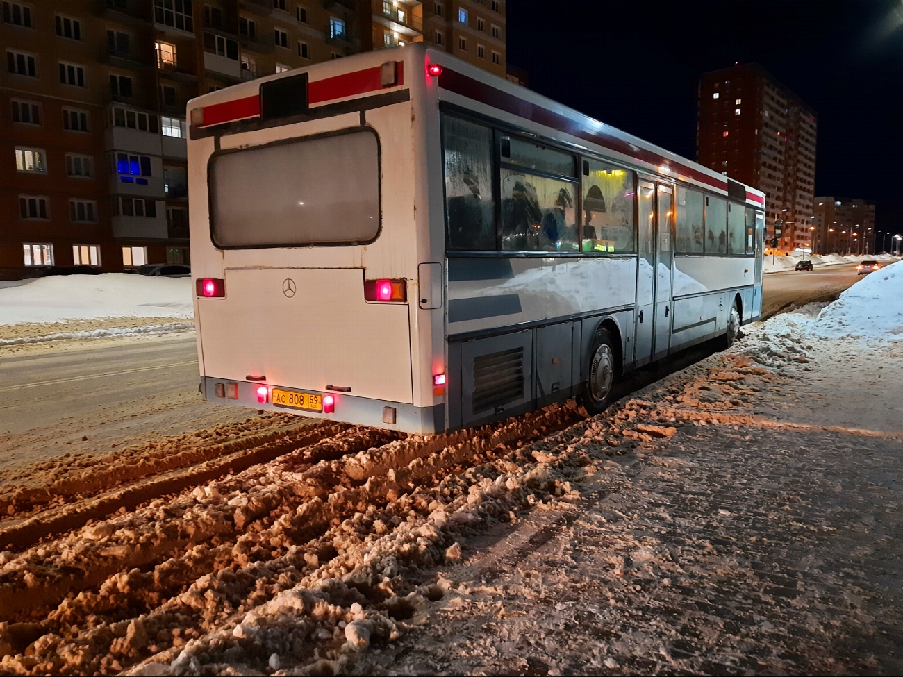 Perm region, Mercedes-Benz O407 № АС 808 59