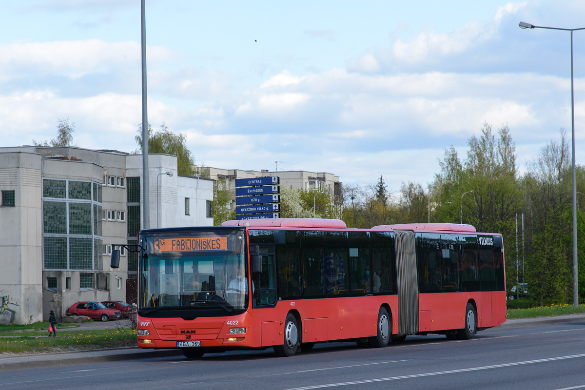 Lietuva, MAN A23 Lion's City GL NG313 Nr. 4022