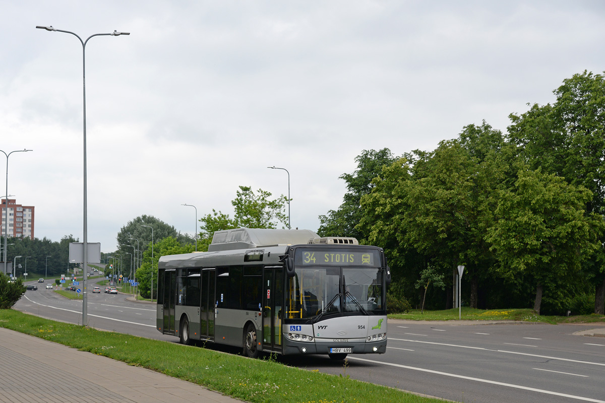 Литва, Solaris Urbino III 12 CNG № 954