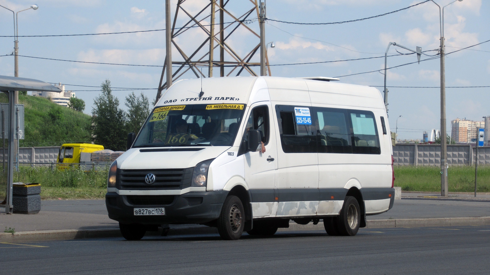 Санкт-Петербург, БТД-2219 (Volkswagen Crafter) № В 827 ВС 178