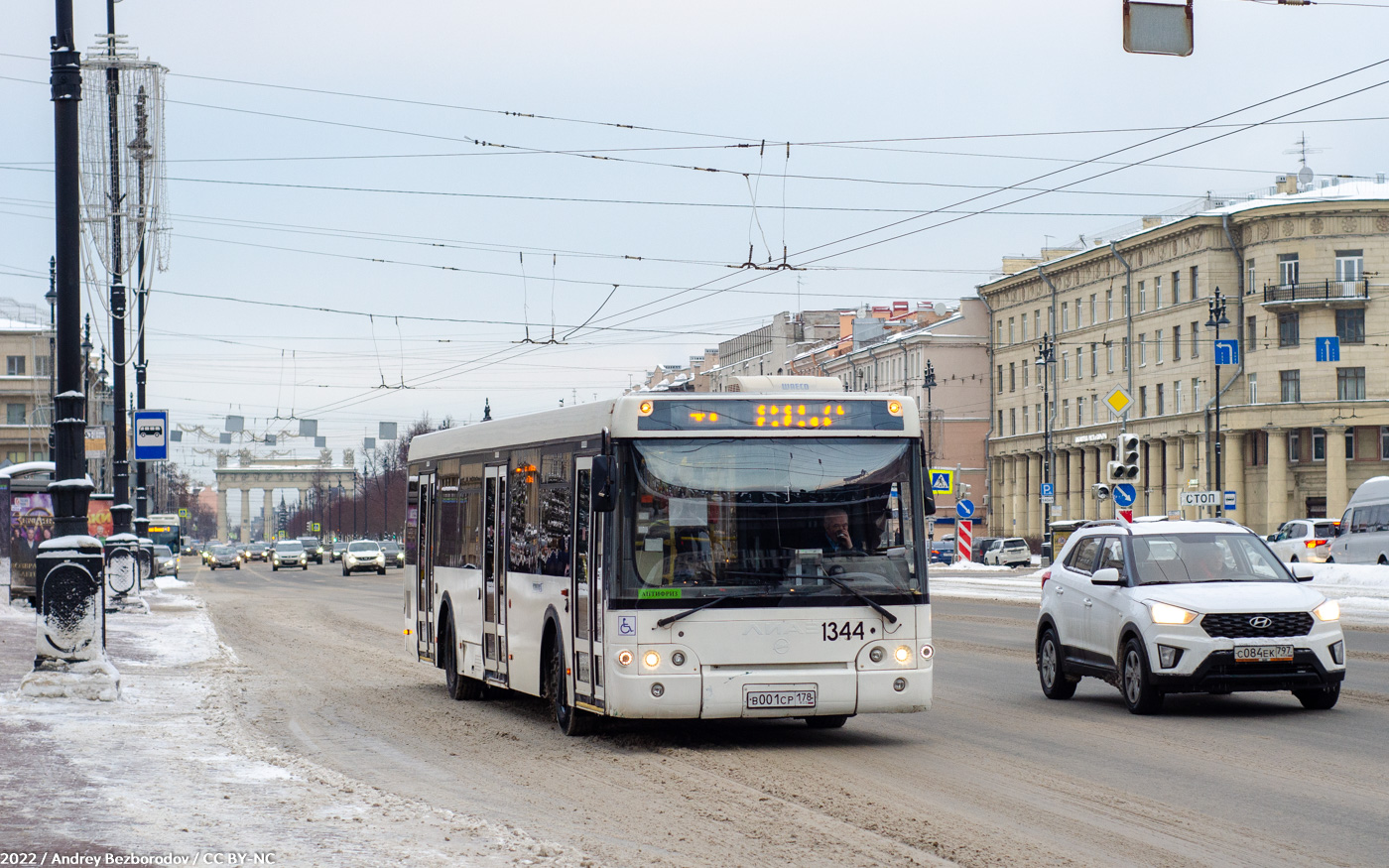 Санкт-Петербург, ЛиАЗ-5292.60 № 1344