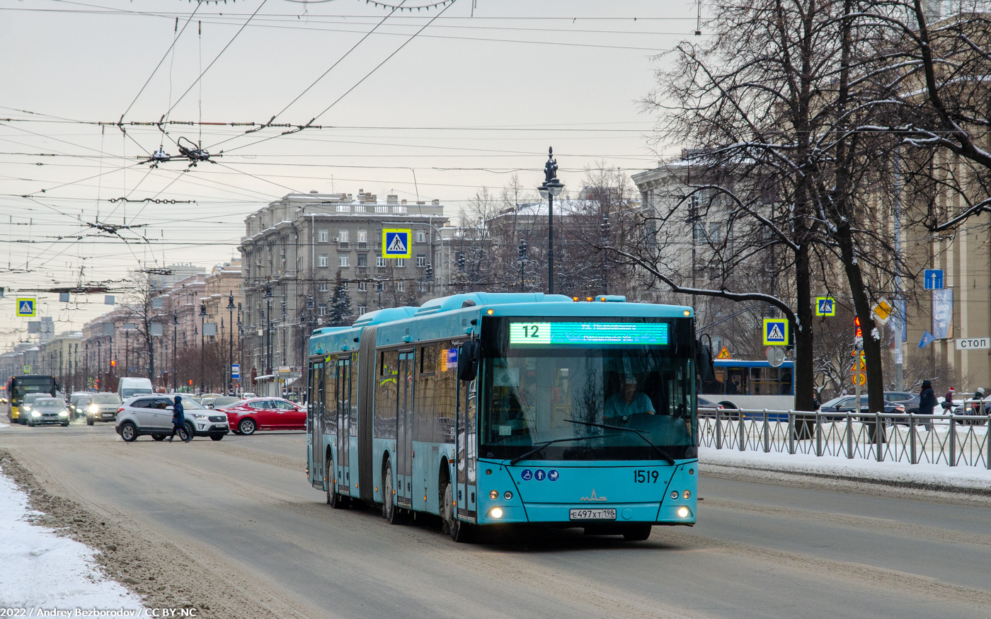 Санкт-Петербург, МАЗ-216.066 № 1519