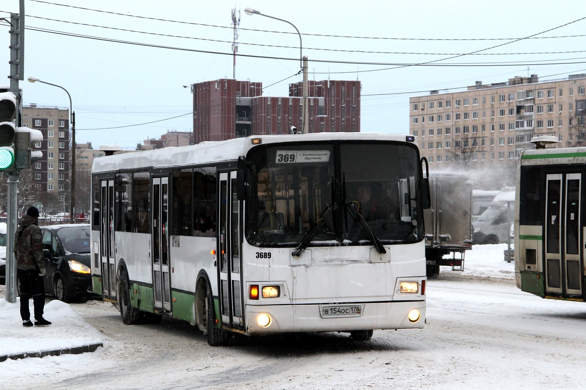 Санкт-Петербург, ЛиАЗ-5293.60 № 3689