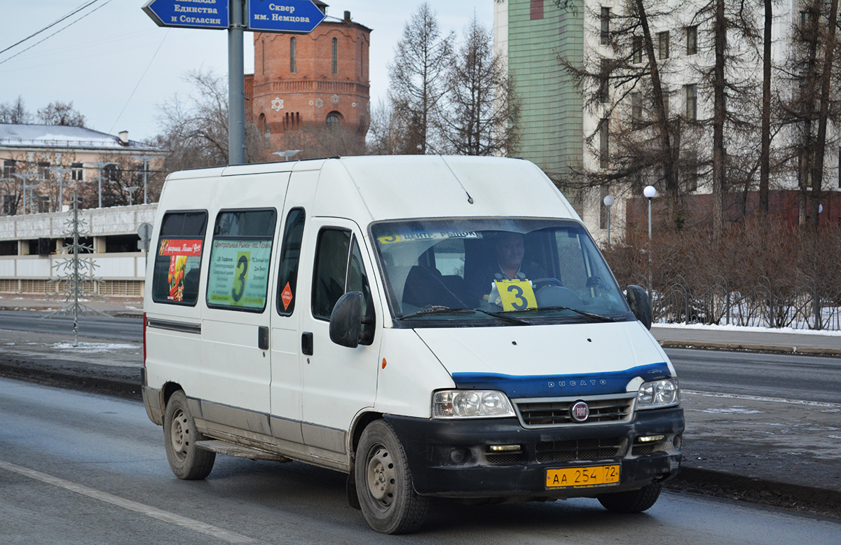 Тюменская область, FIAT Ducato 244 CSMMC, -RT № АА 254 72