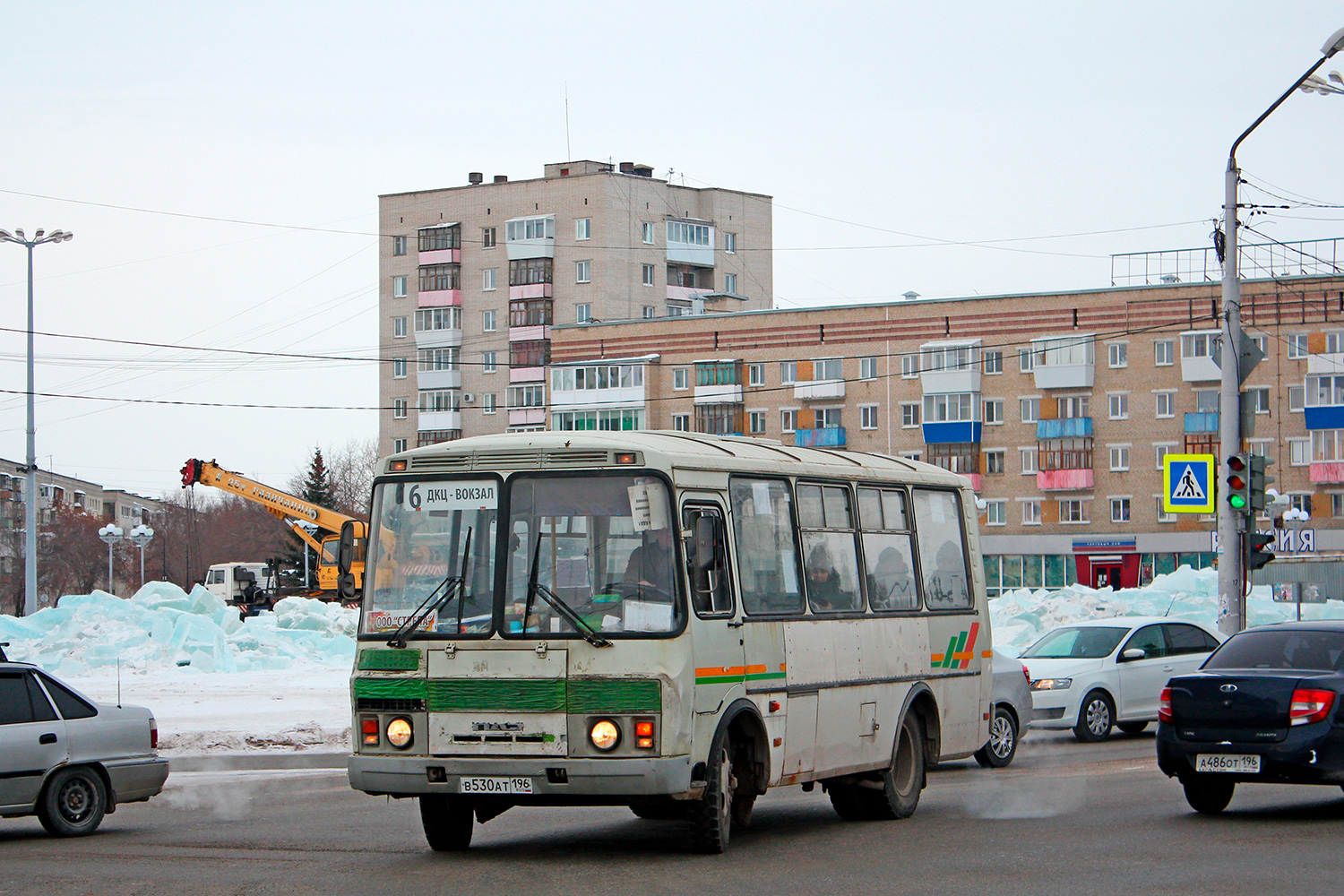 Свердловская область, ПАЗ-32053 № В 530 АТ 196