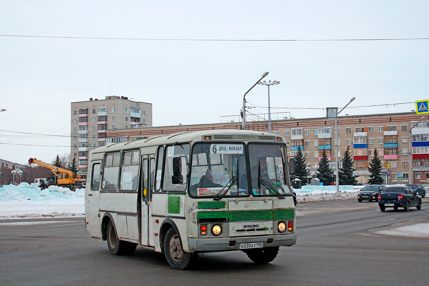 Свердловская область, ПАЗ-32053 № В 530 АТ 196