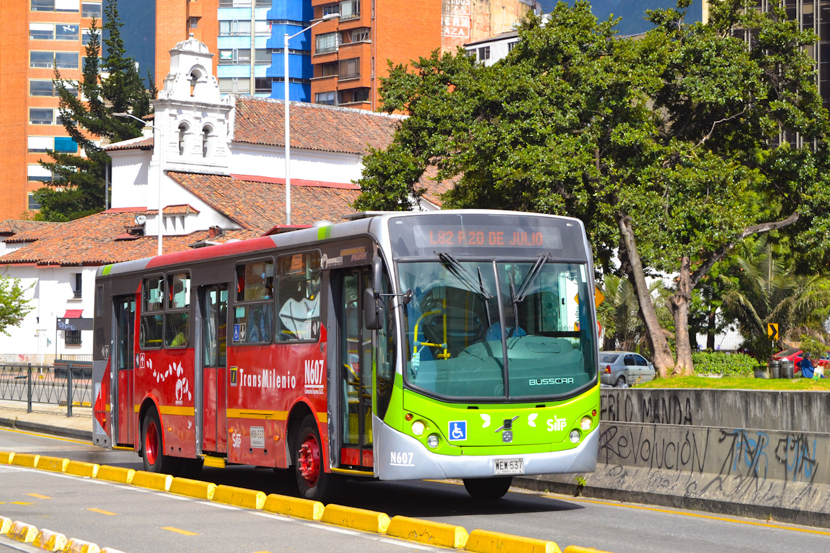 Колумбия, Busscar Urbanuss Pluss S3 № N607