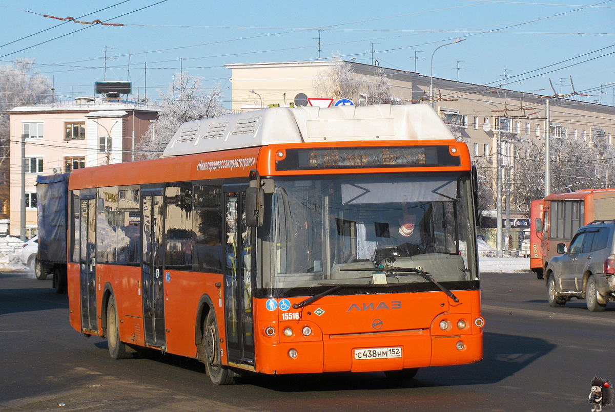 Нижегородская область, ЛиАЗ-5292.67 (CNG) № 15516