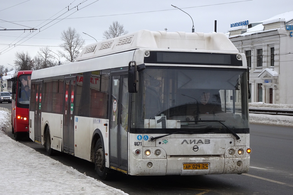 Ярославская область, ЛиАЗ-5292.67 (CNG) № 4471