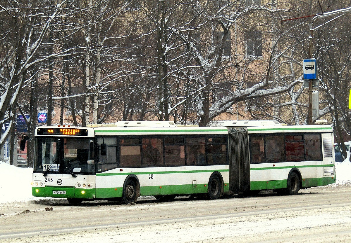 Вологодская область, ЛиАЗ-6213.21 № 0245