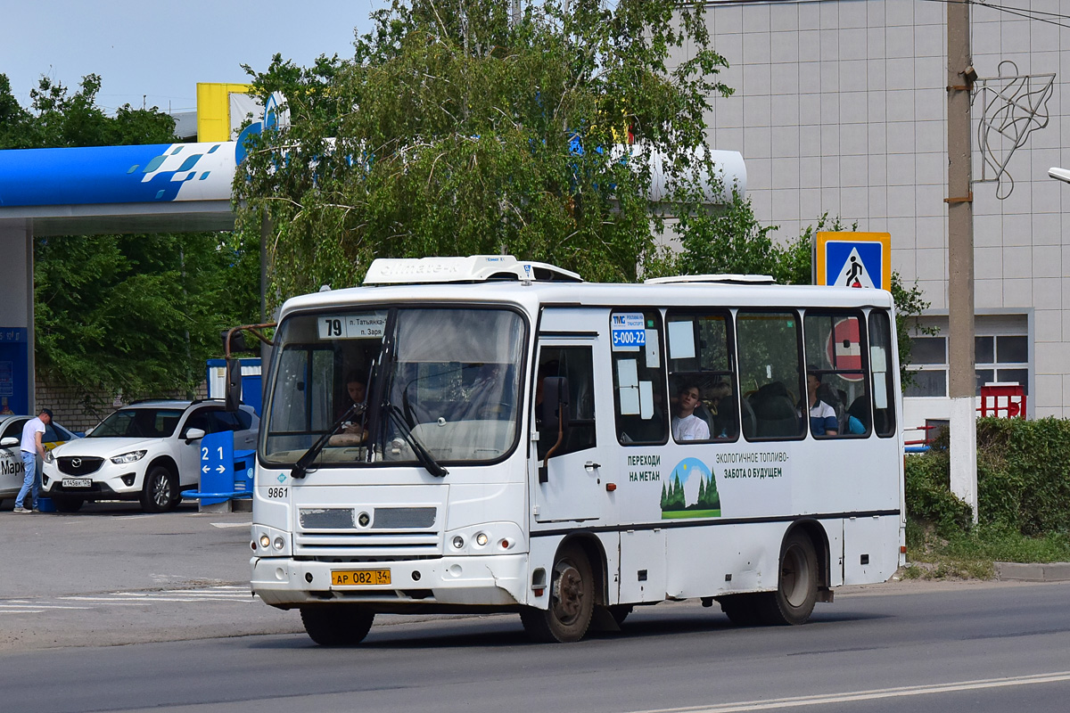 Волгоградская область, ПАЗ-320302-11 № 9861