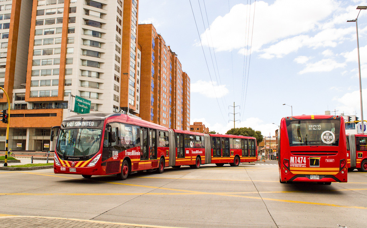 Колумбия, Marcopolo Gran Viale BRT S № U1404; Колумбия, Busscar Urbanuss Pluss S5 BRT № M1474