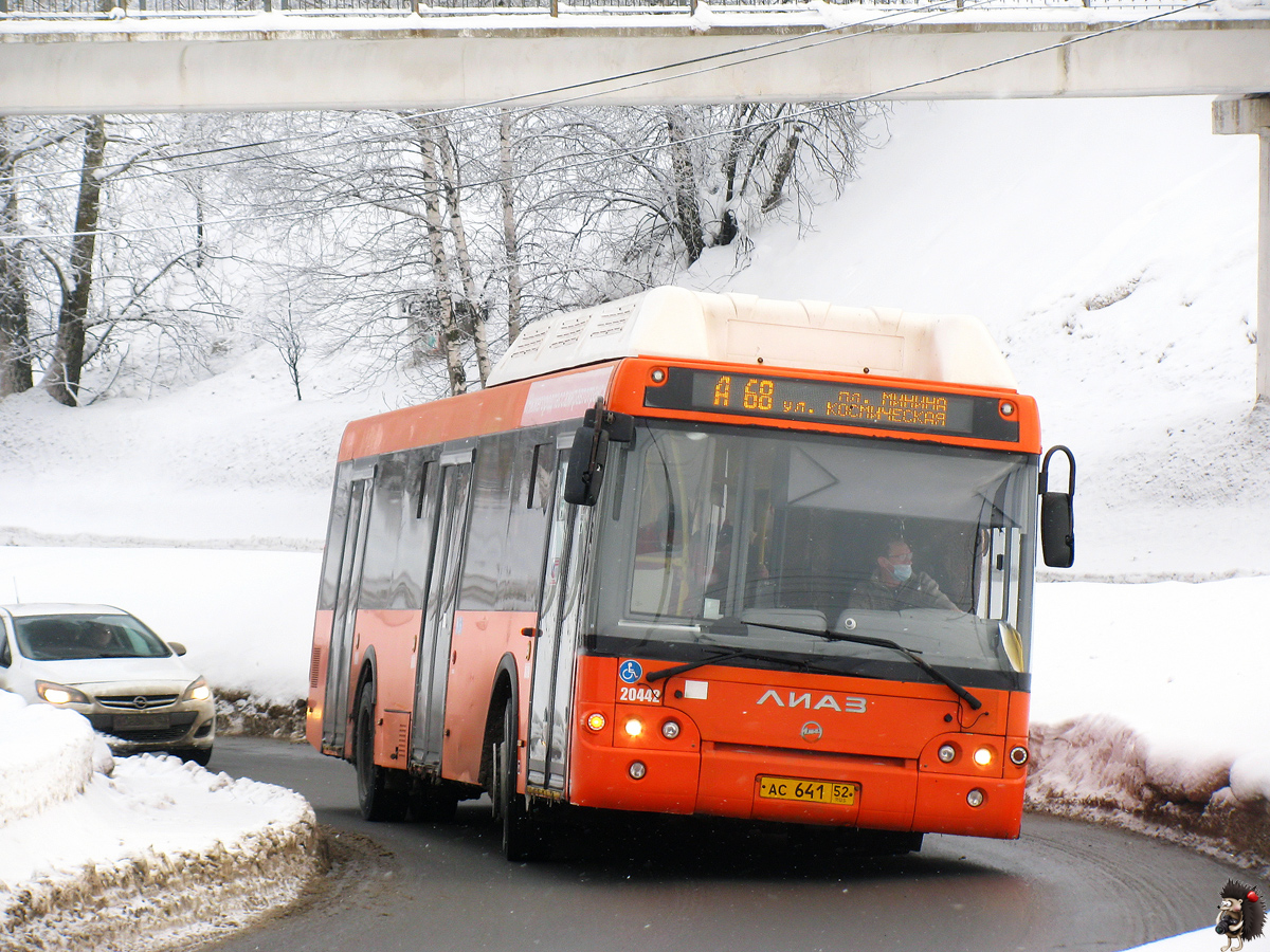 Нижегородская область, ЛиАЗ-5292.67 (CNG) № 20442