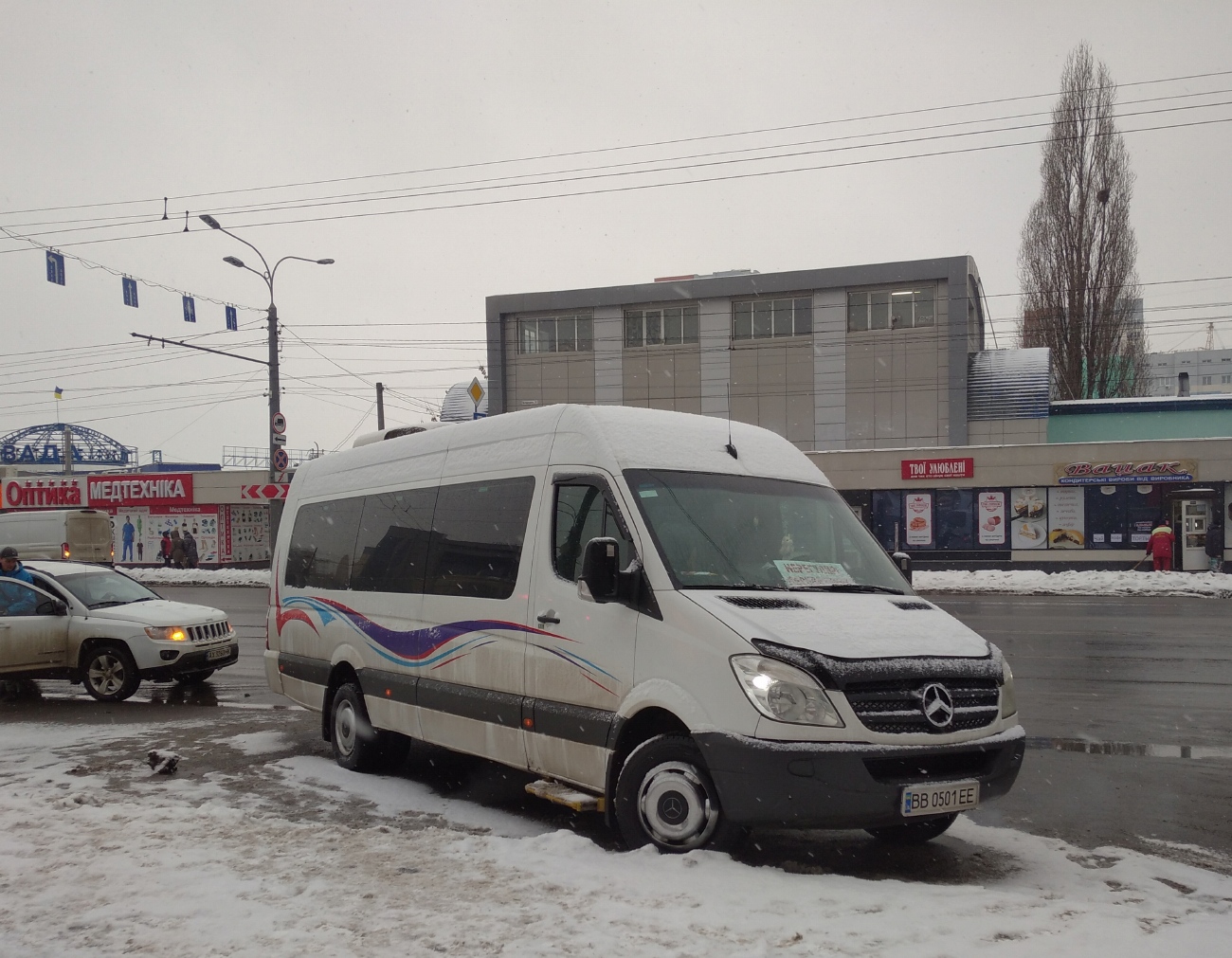 Луганская область, Mercedes-Benz Sprinter Transfer 55 № BB 0501 EE