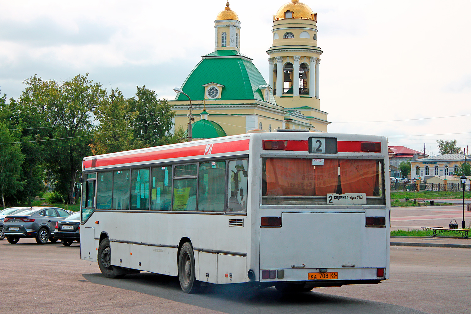 Свердловская область, Mercedes-Benz O405N № КА 708 66